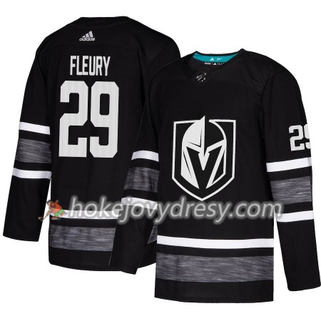 Pánské Hokejový Dres Vegas Golden Knights Marc-Andre Fleury 29 Černá 2019 NHL All-Star Adidas Authentic